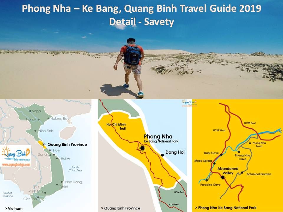 Phong Nha - Ke Bang, Quang Binh travel guide detail savety