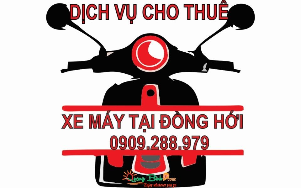 Thuê xe máy tại Đồng Hới, Quảng Bình motorbike rental