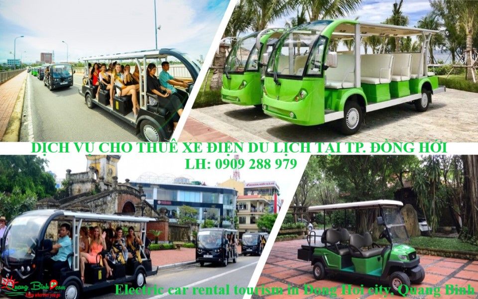 Cho thuê xe điện tại Đồng Hới, electric car rental travel