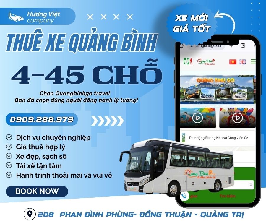 thuê xe quảng bình