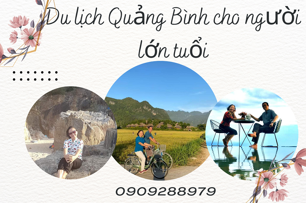 Du lịch Quảng Bình hợp với người lớn tuổi đại diện