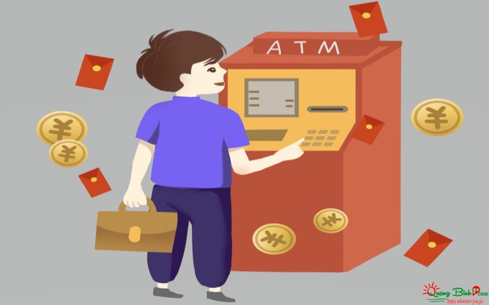 Các cây ATM rút tiền ở Đồng Hới