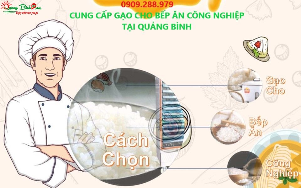 Cách chọn gạo cho bếp ăn công nghiệp