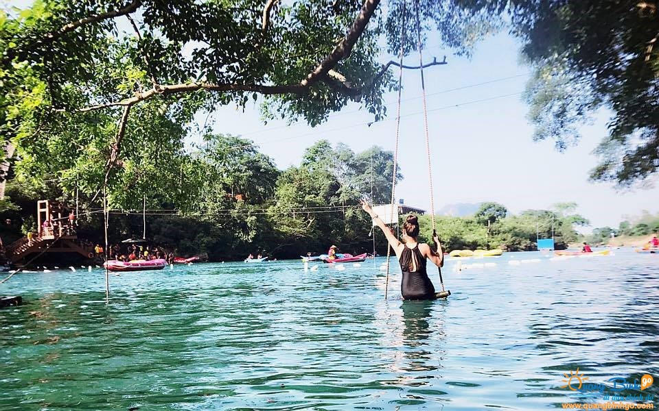 Chay river Dark cave tourist area, Quang Binh