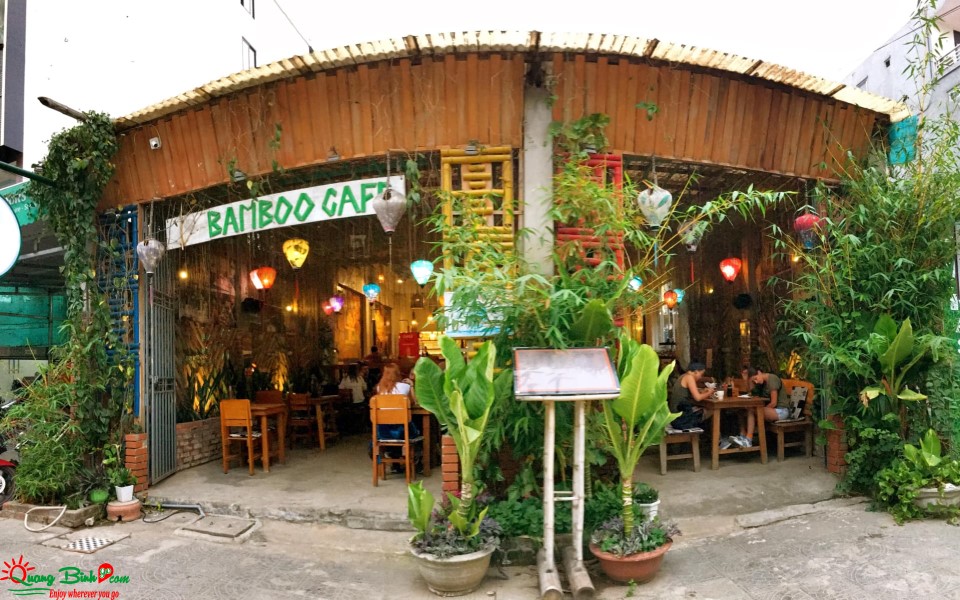Phong Nha Bamboo Cafe, Quán cà phê đẹp