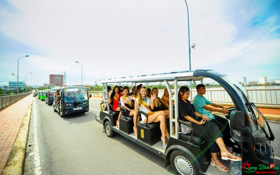 Thuê xe điện du lịch Đồng Hới tourism electric car rental