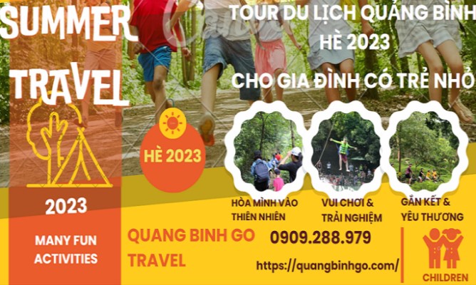 Tour Quảng Bình cho gia đình có trẻ nhỏ