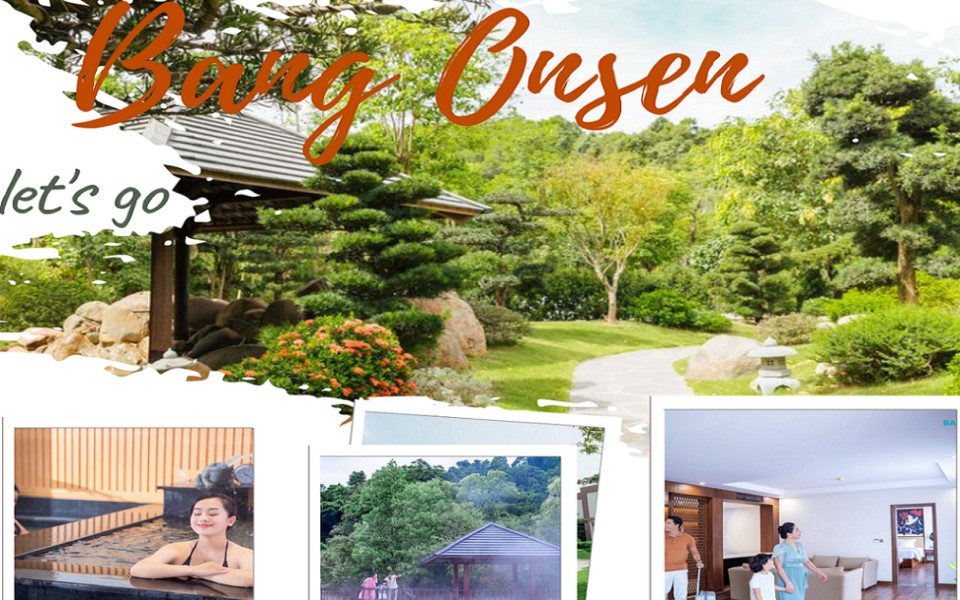 Tour Bang Onsen du lịch Quảng Bình